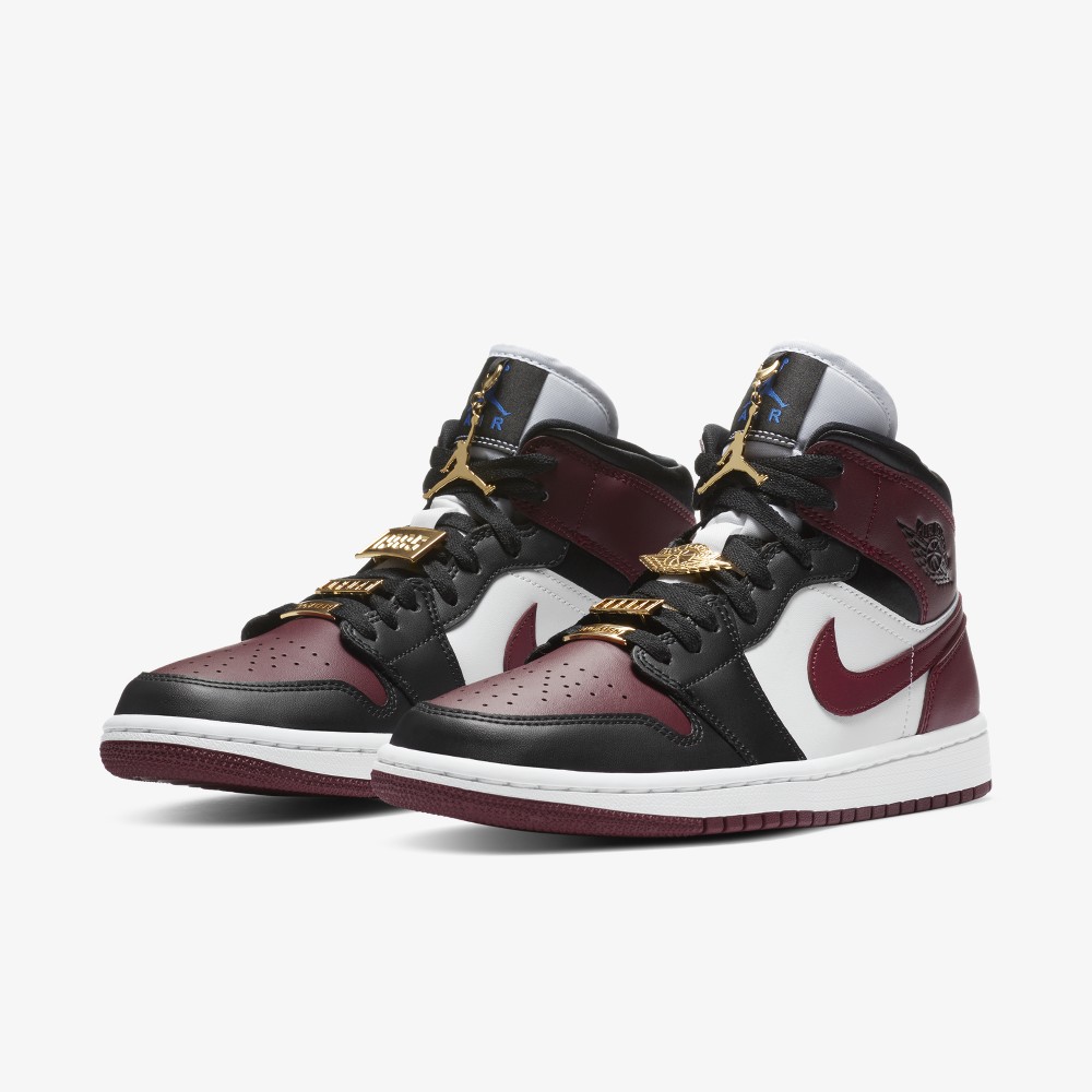 Air Jordan 1 Mid Maroon CZ4385 016 Grailify